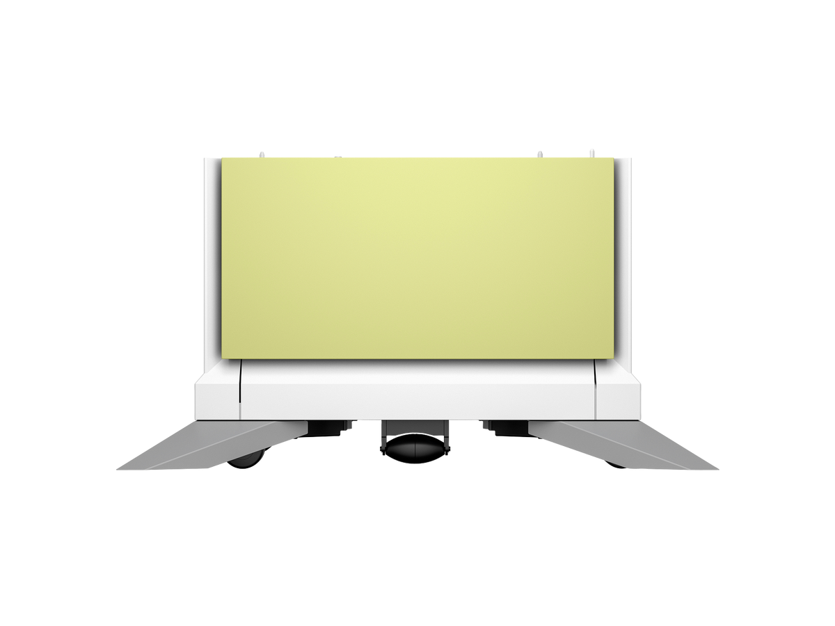 HP Color LaserJet 2100 sheet High Capacity Paper Tray Stand HCI Cosmic Green 65A34A WhiteBG Front