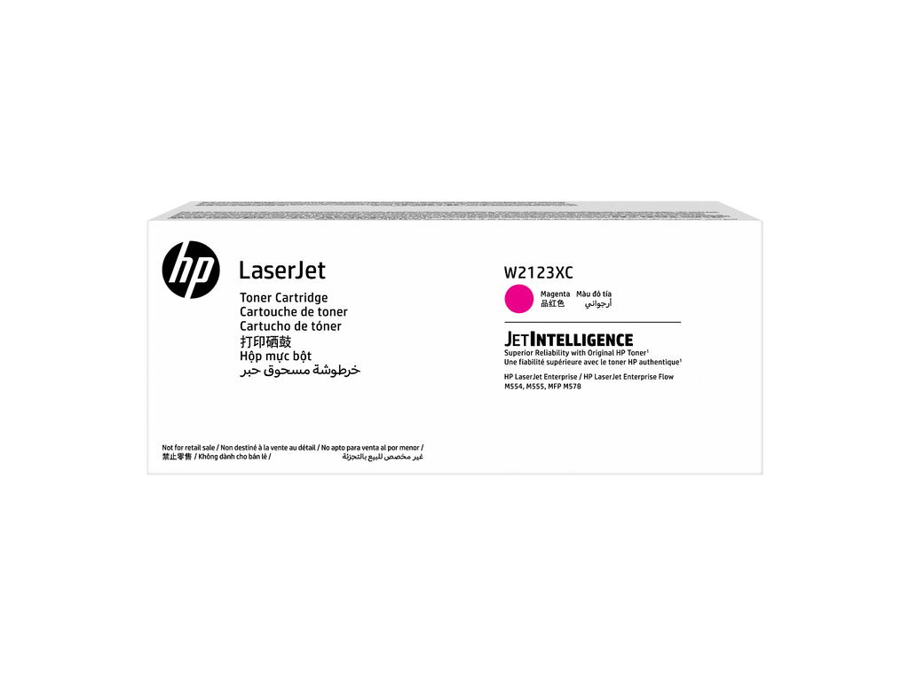 HP W2123XC Magenta Toner Cartridge - W2123-00905a WW