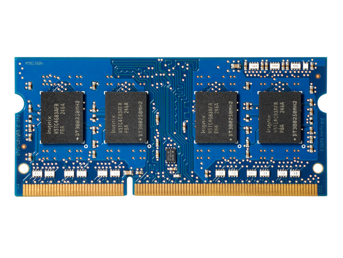HP 2GB DDR3-1600 1.35V SODIMM, HP 4GB DDR3L-1600 1.35V SODIMM