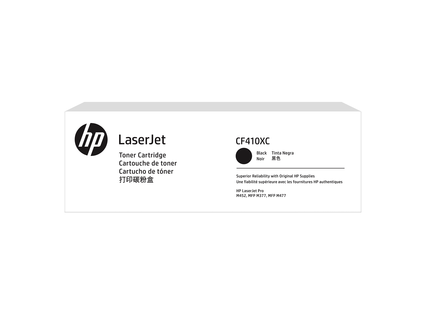 HP CF410XC Black Toner Cartridge CF410XC CF410-00906a WW
