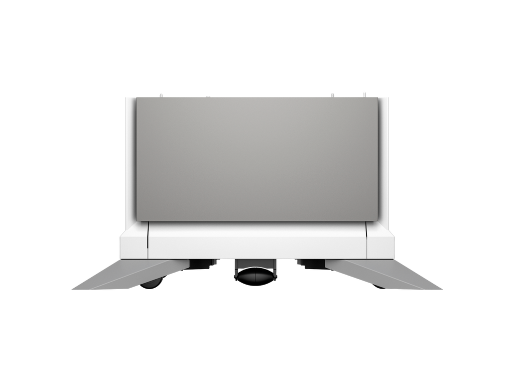 HP Color LaserJet 2100 sheet High Capacity Paper Tray Stand HCI Lunar Gray 65A37A WhiteBG Front