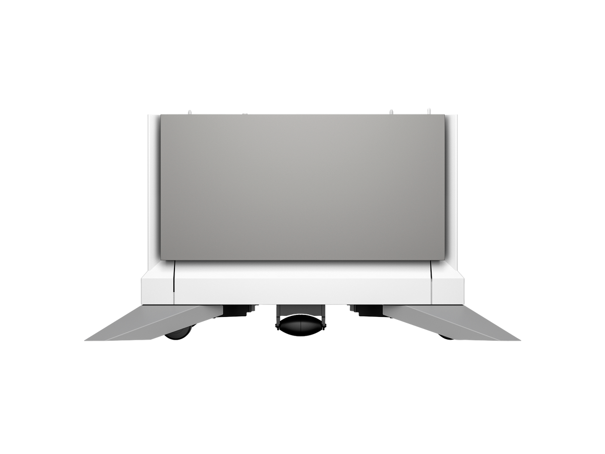 HP Color LaserJet 2100 sheet High Capacity Paper Tray Stand HCI Lunar Gray 65A37A WhiteBG Front