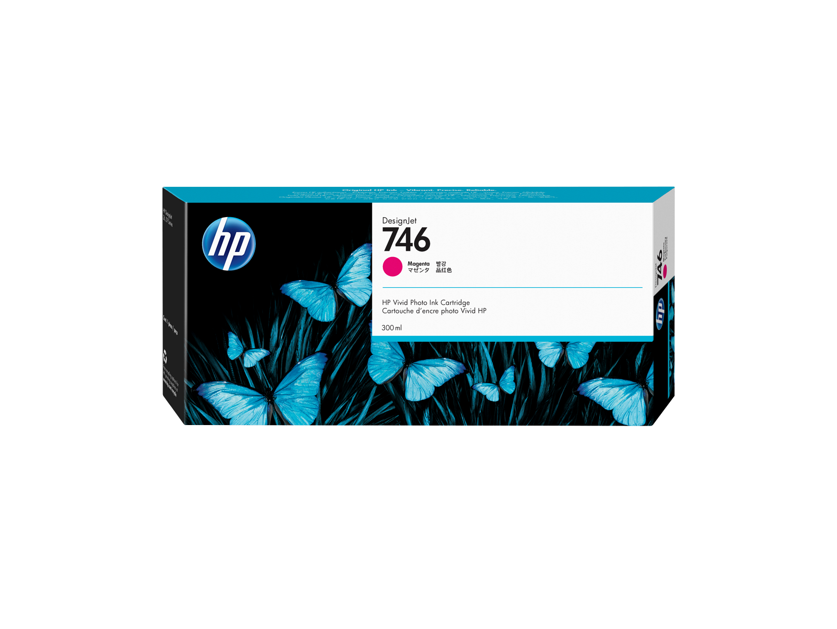 HP 746 300-ml Magenta DesignJet Ink Cartridge
