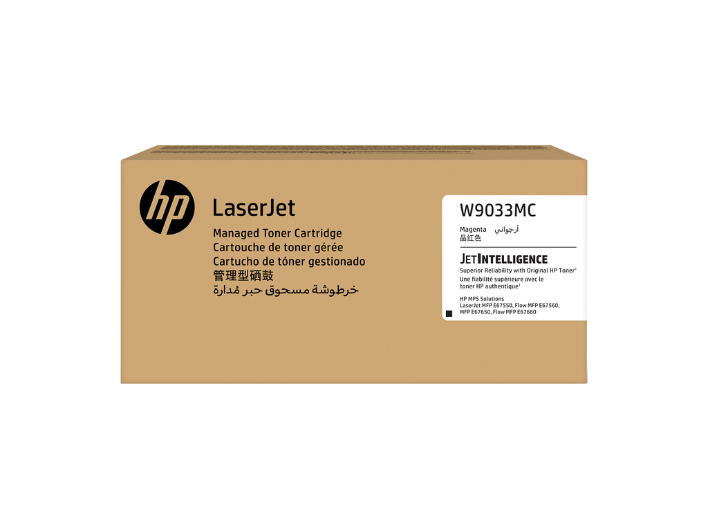 HP W9033MC Magenta Managed Toner Cartridge W9033-00004a WW