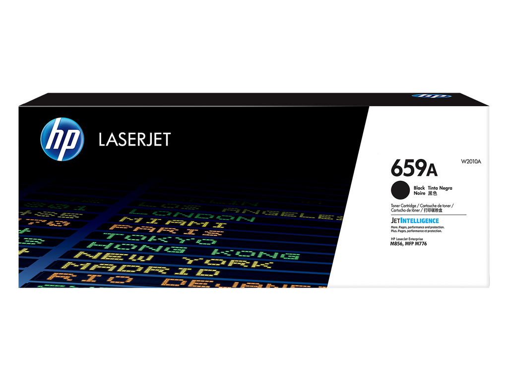 HP 659A Black Toner Cartridge W2010A W2010-00007 a USROW