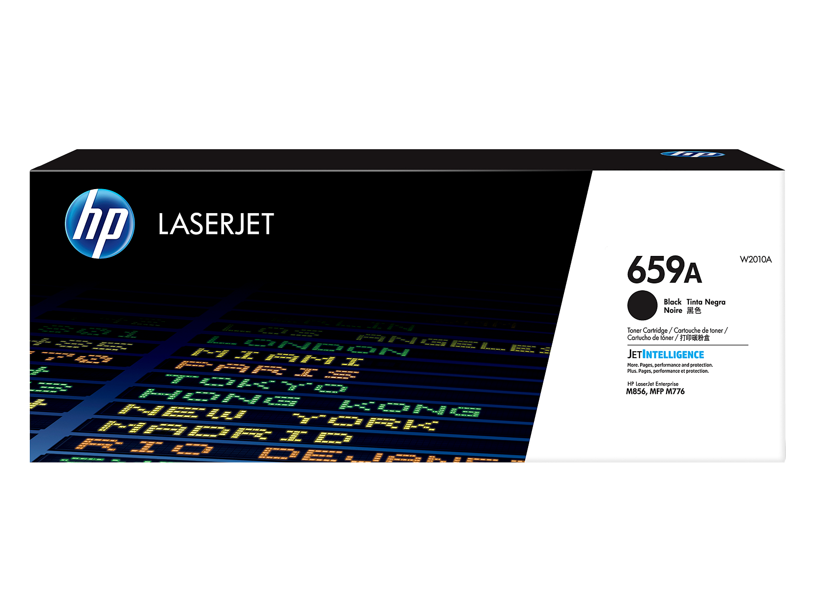 HP 659A Black Toner Cartridge W2010A W2010-00007 a USROW