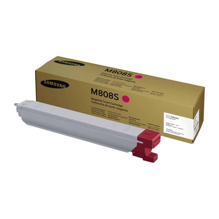 SAMSUNG 808 Magenta Toner Cartridge - 20k page yield (CLT-M808/SEE)