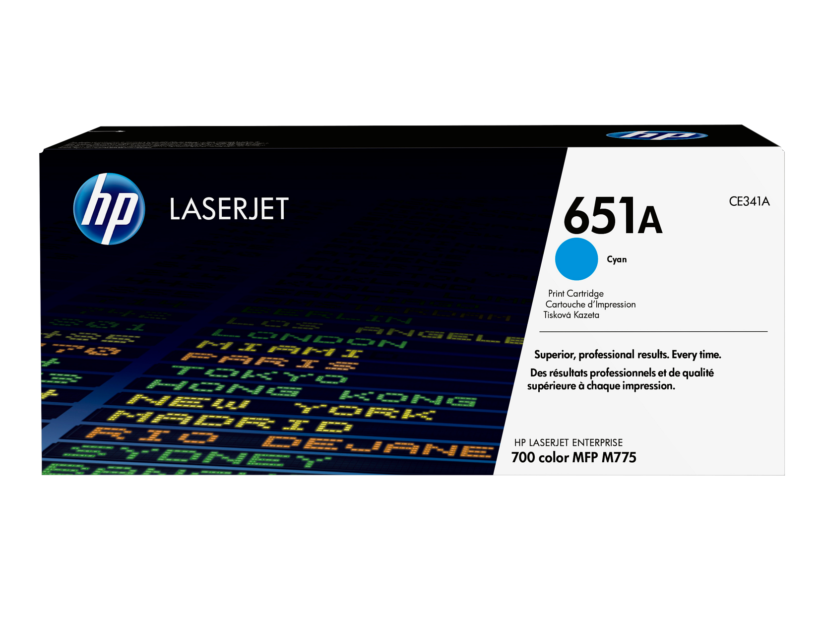 HP LaserJet 651A Cyan Print Cartridge