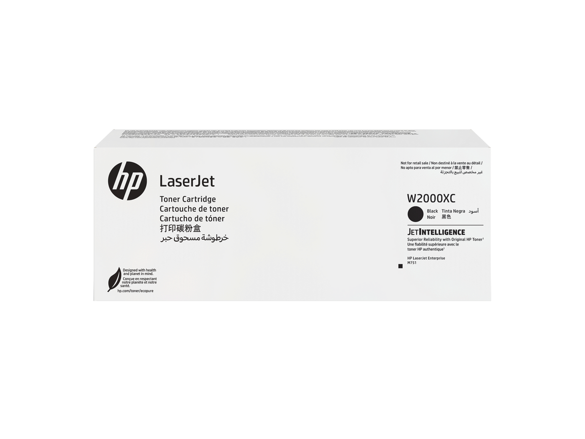 HP W2000XC Black Toner Cartridges W2000-00017b WW