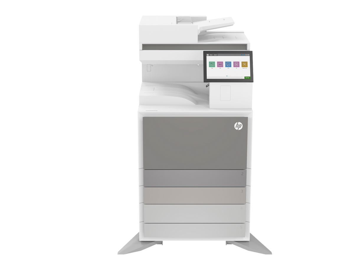 HP LaserJet Managed MFP E826dn, front view