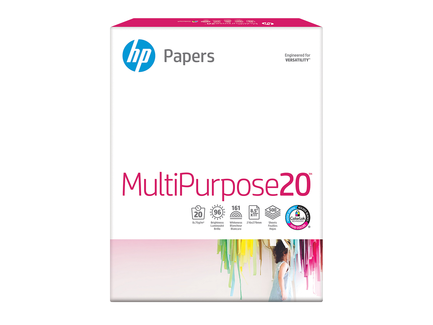 HP Multipurpose Paper-500 sht/Letter/8.5 x 11 in