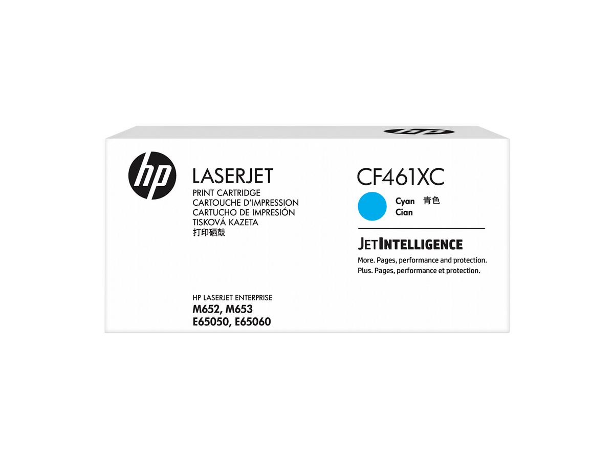 HP LaserJet Cyan Contractual Print Cartridge