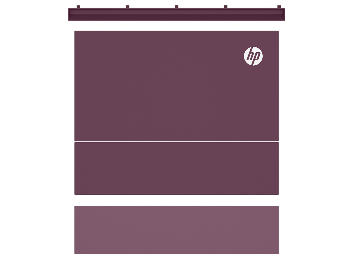 HP Color LaserJet X677 Aurora Purple Color Panel Kit​ - White BG