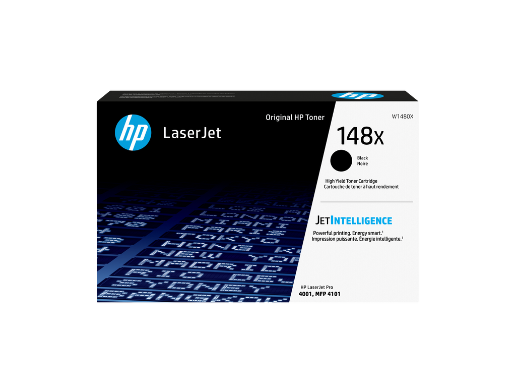 HP 148X Black High Yield Toner Cartridge W1480X W1480-00008b DM1