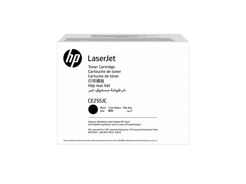 HP CE255JC Black Toner Cartridge - CE255-00917a - WW