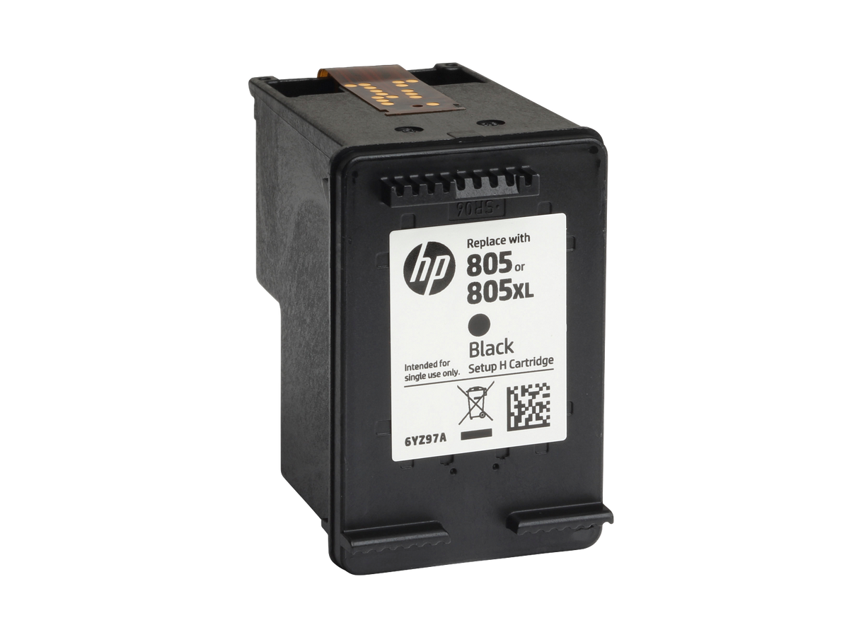 HP 805/805XL Black Original Ink Setup Cartridge