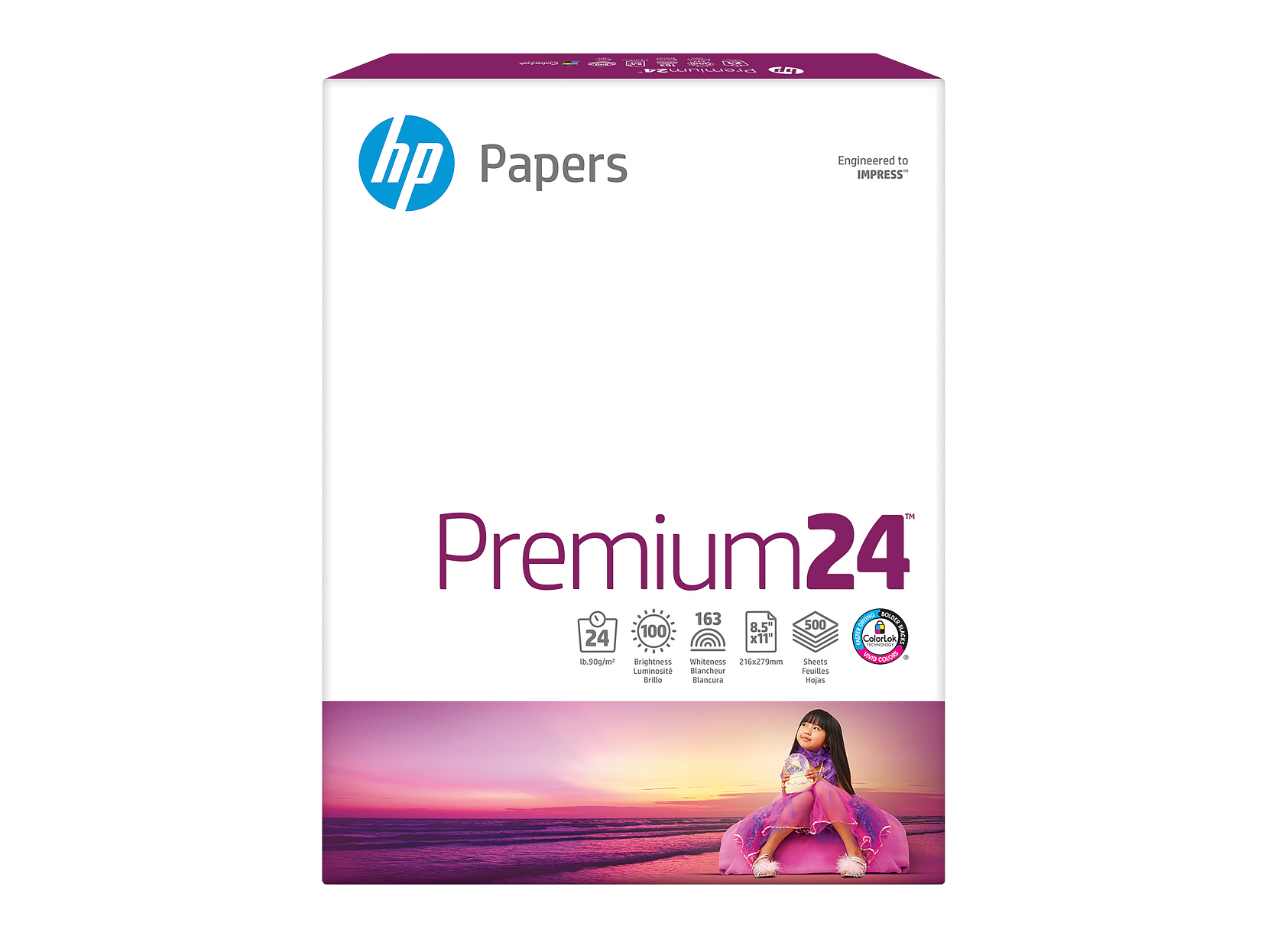 HP LaserJet Paper-500 sht/Letter/8.5 x 11 in