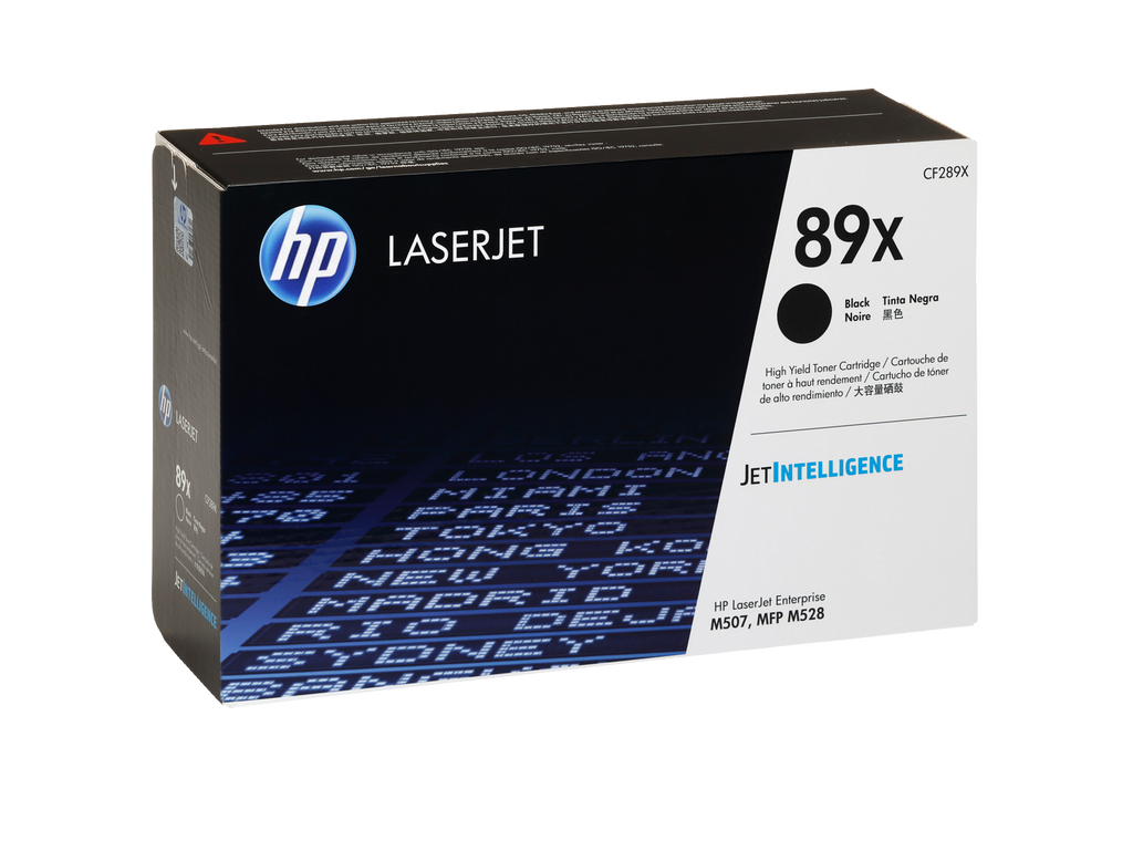 HP 89X High Yield Black Original LaserJet Toner Cartridge