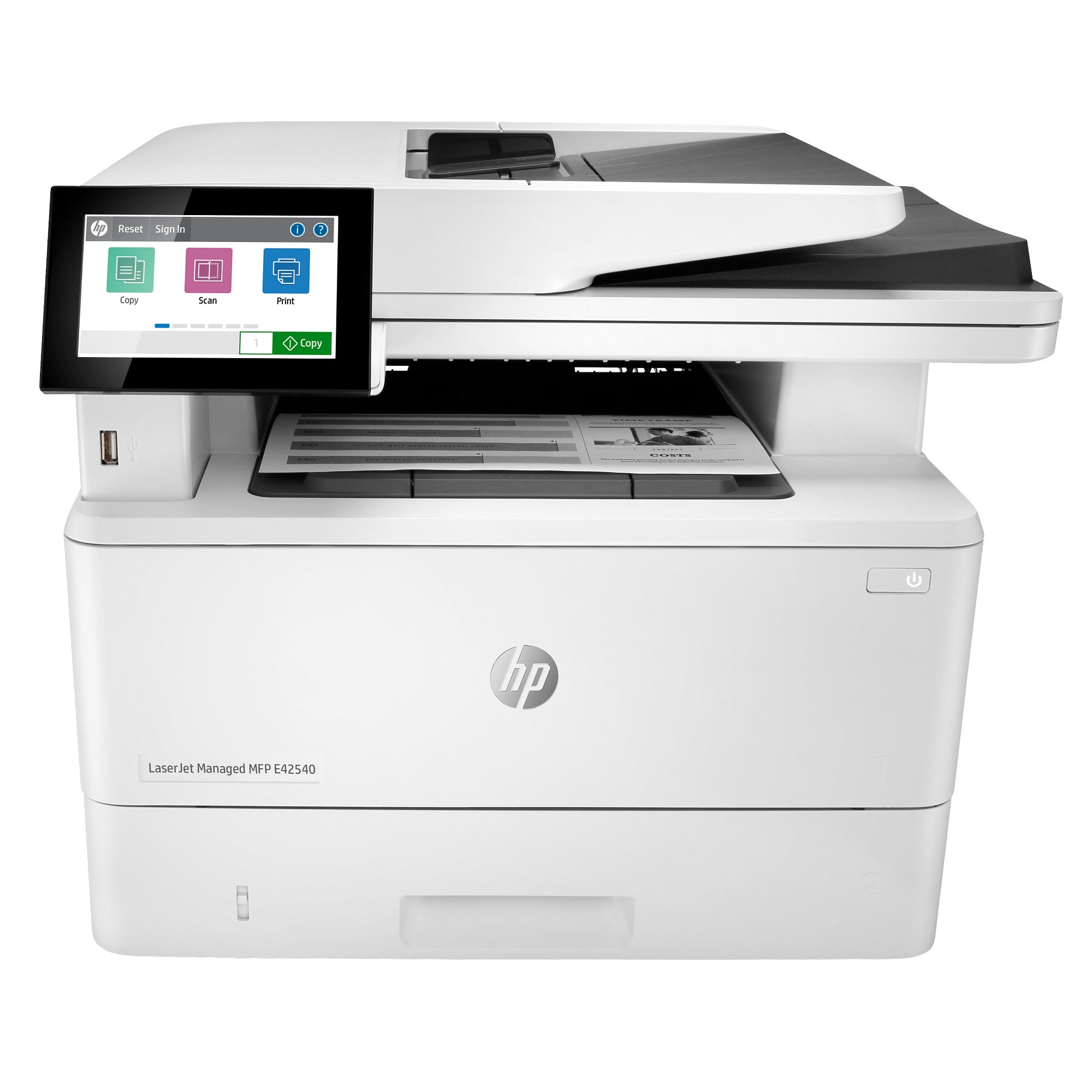 HP LaserJet Managed MFP E42540f (3PZ75A)