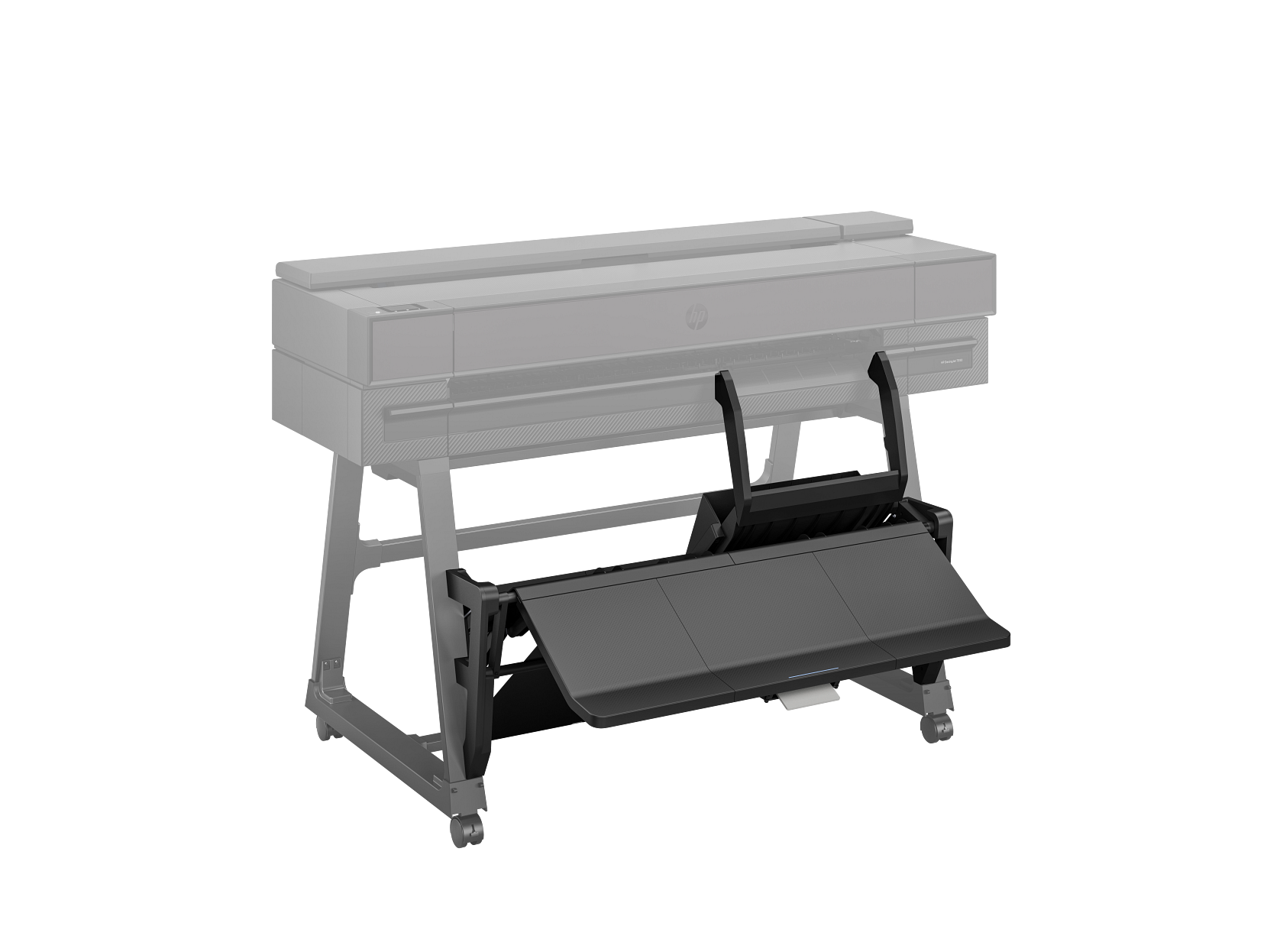 HP Designjet T850 Stacker Left 01