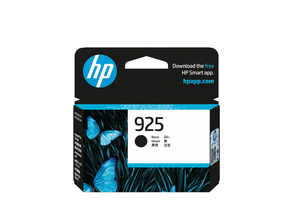 HP 925 Black Ink Cartridge AP 4K0V9-80001 4K0V9PA