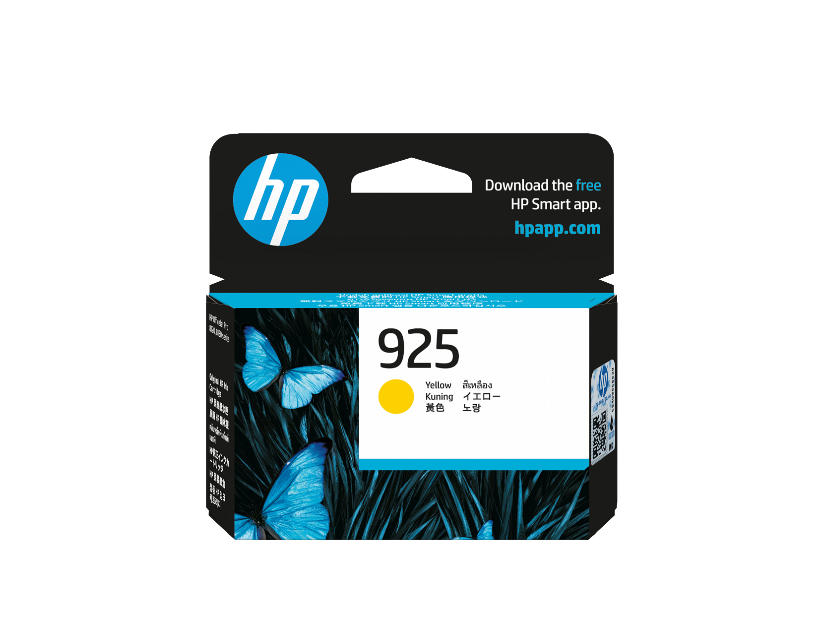 HP 925 Yellow Ink Cartridge AP 4K0V8-80001 4K0V8PA