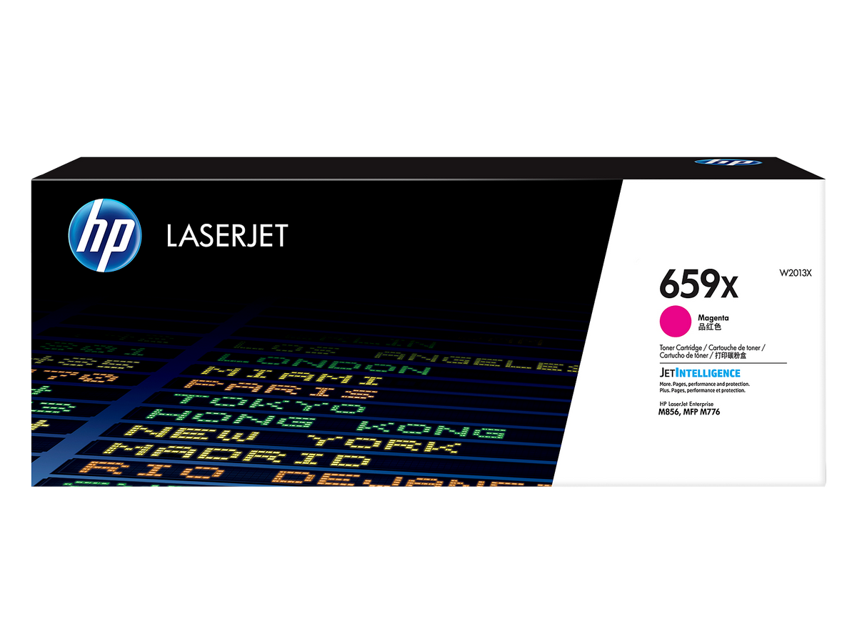 HP 659X Magenta Toner Cartridge W2013X W2013-00008 a USROW