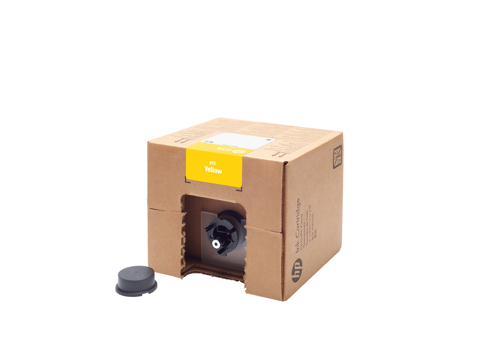 HP 873 3L Yellow Latex Ink Cartridge