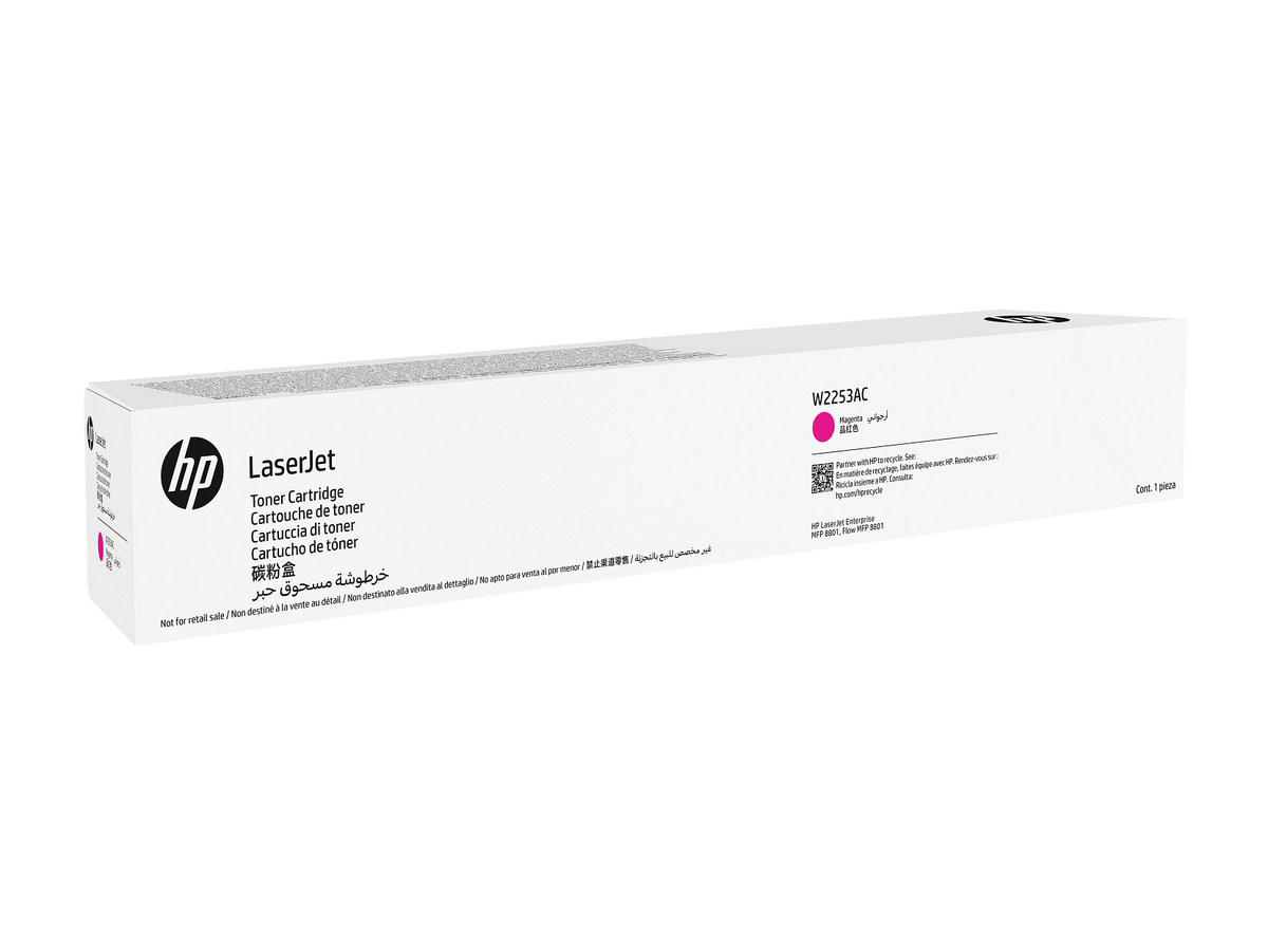 HP LaserJet W2253AC Magenta Toner Cartridge W2253-00008a WW