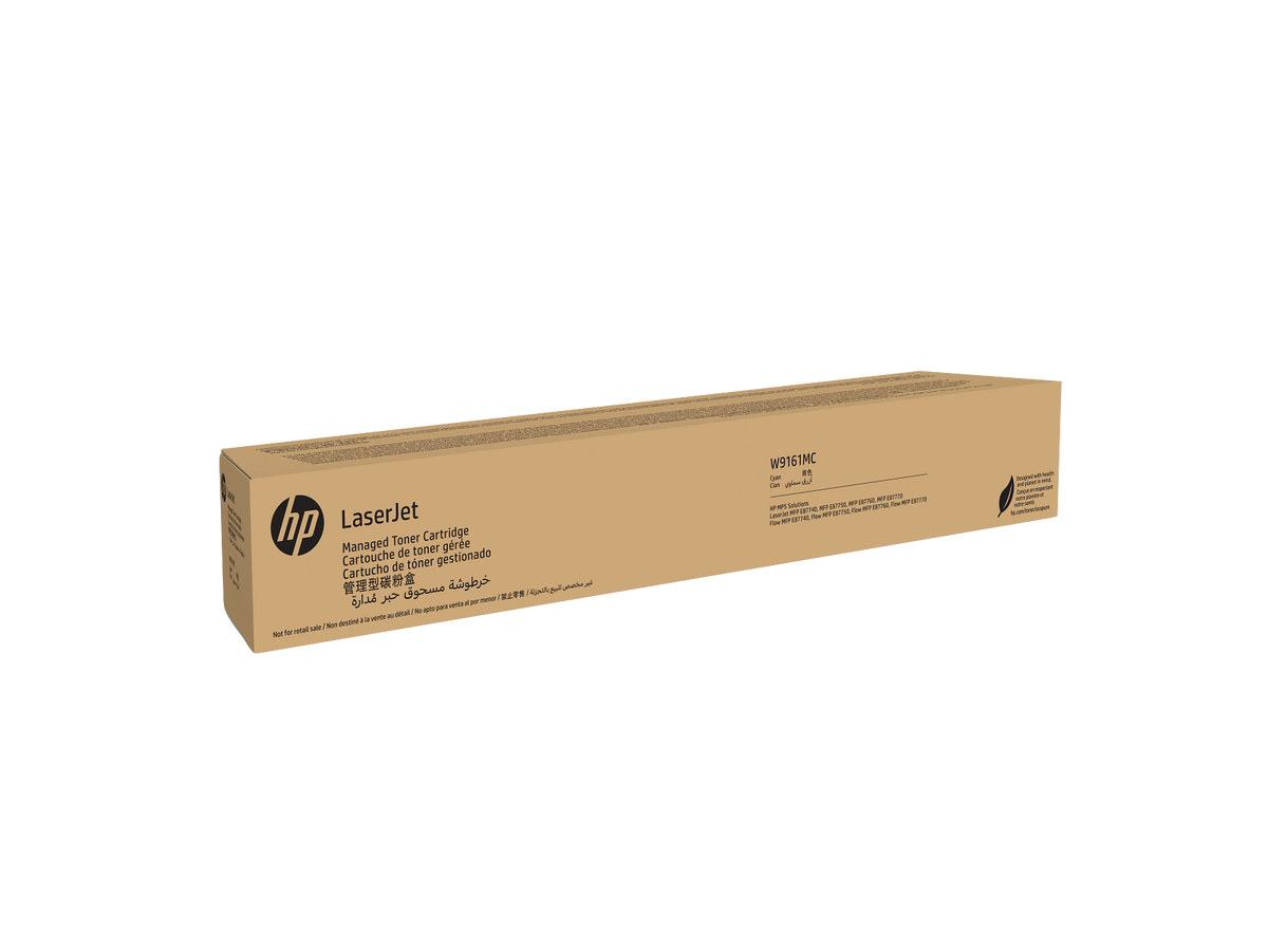 HP W9161MC Cyan Managed Toner Cartridge W9161-00901a WW