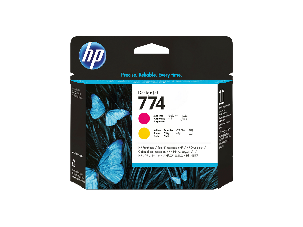 HP 774 WW Magenta-Yellow DesignJet Printhead