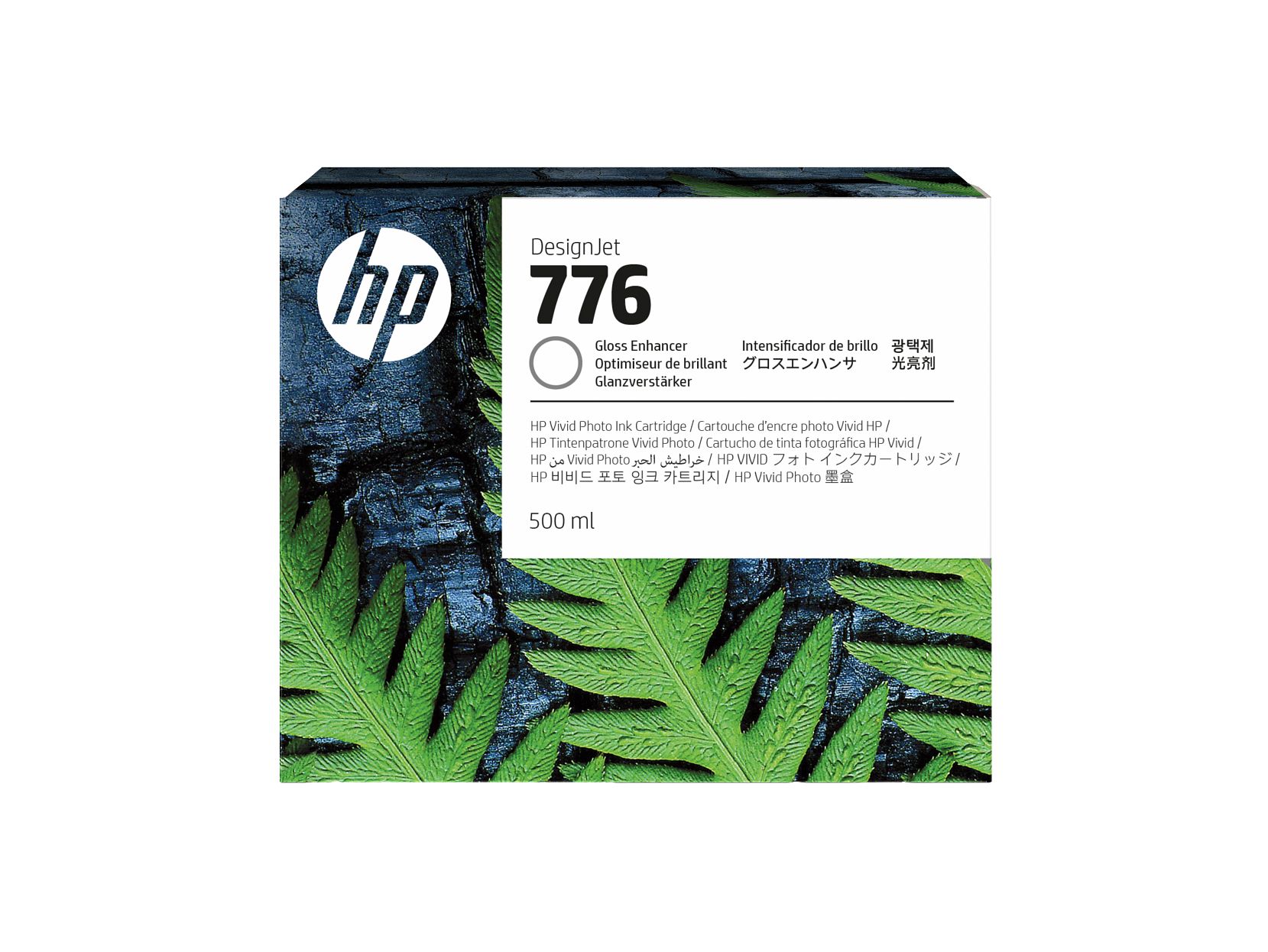 HP 776 500-ml Gloss Enhancer DesignJet Ink Cartridge WW