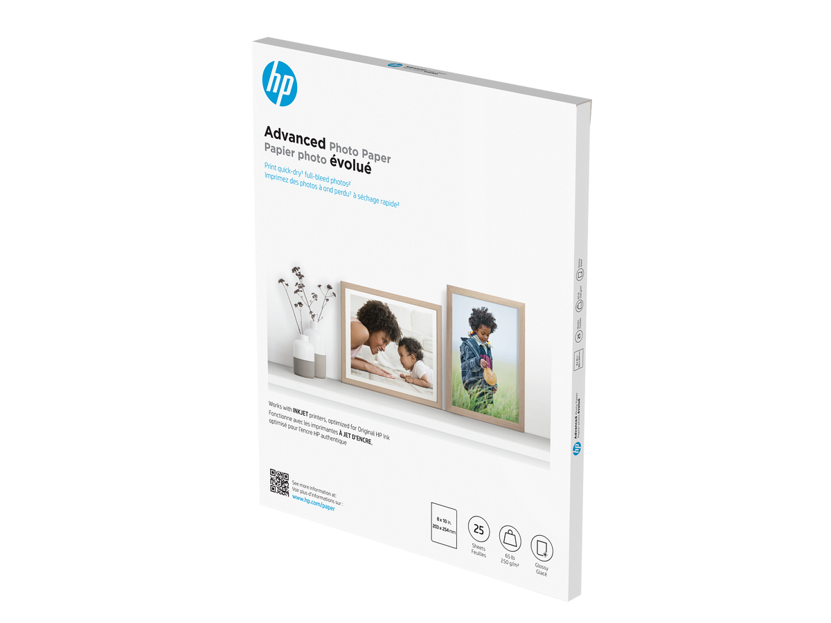 HP Advanced Photo Paper 6J777A 3D