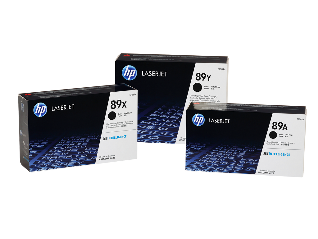 HP 89 Series Original Black LaserJet Toner Cartridges