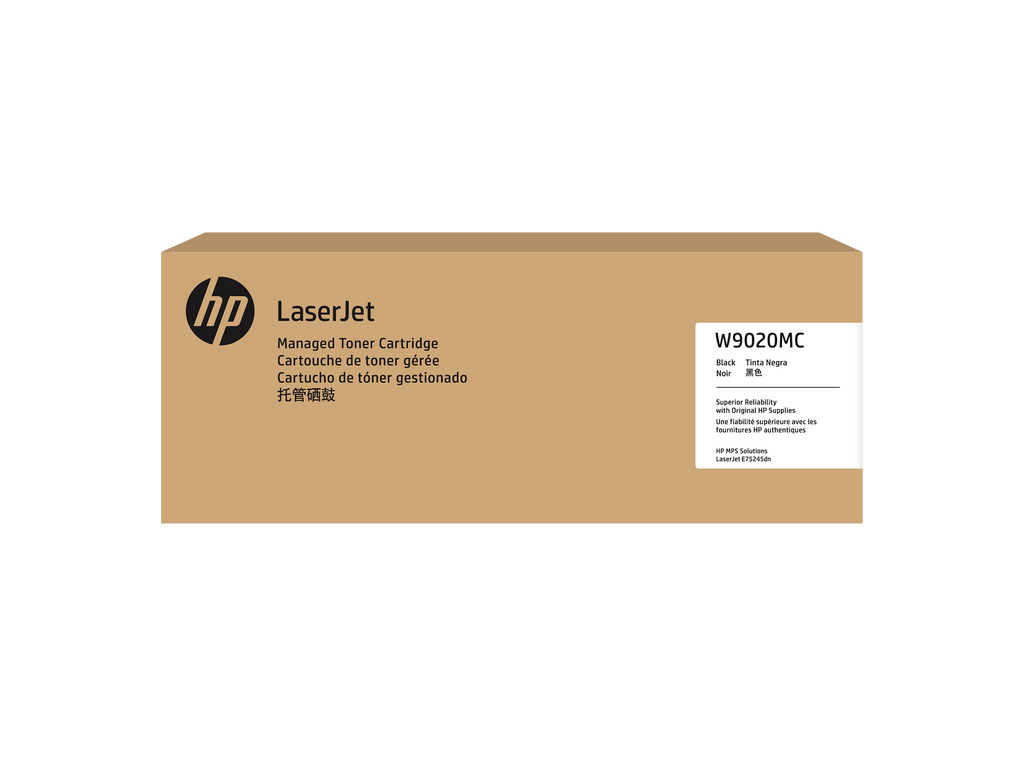HP W9020MC Black Managed Toner Cartridge W9020-00004 a WW