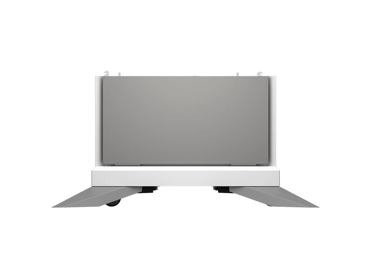 HP Color LaserJet Storage Stand Lunar Gray 65A42A GreyBG Front