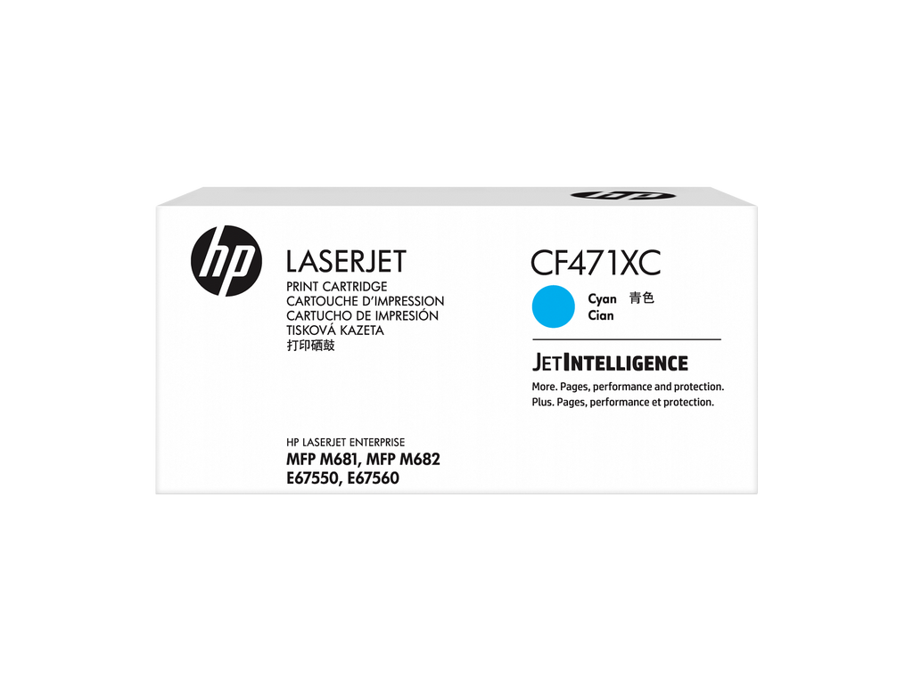 HP LaserJet Cyan Contractual Print Cartridge