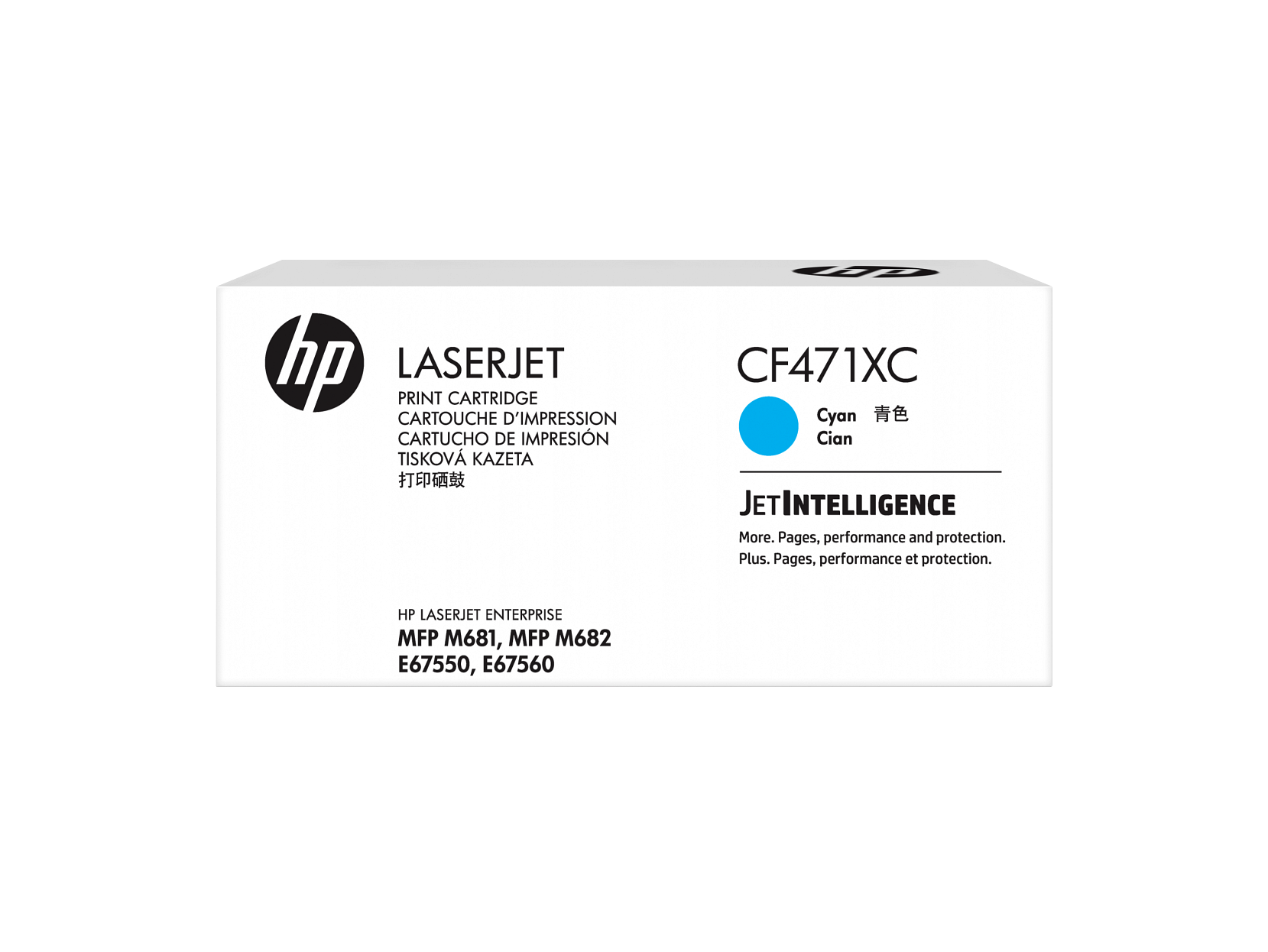HP LaserJet Cyan Contractual Print Cartridge