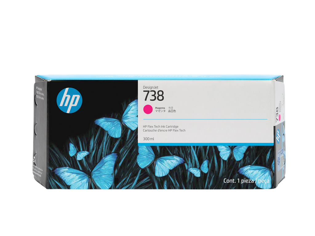 HP 738 Flex Tech Inks 300ml Magenta