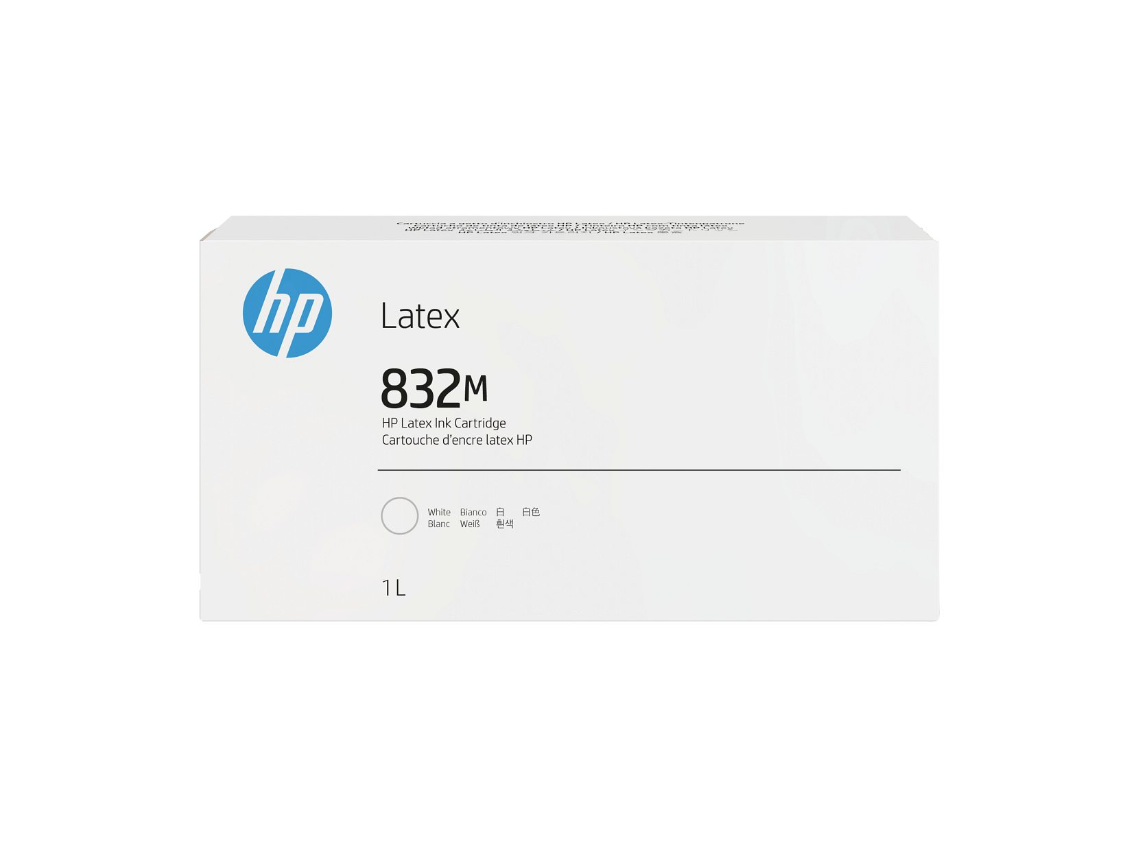 HP 832M 1L White Latex Ink Cartridge WW