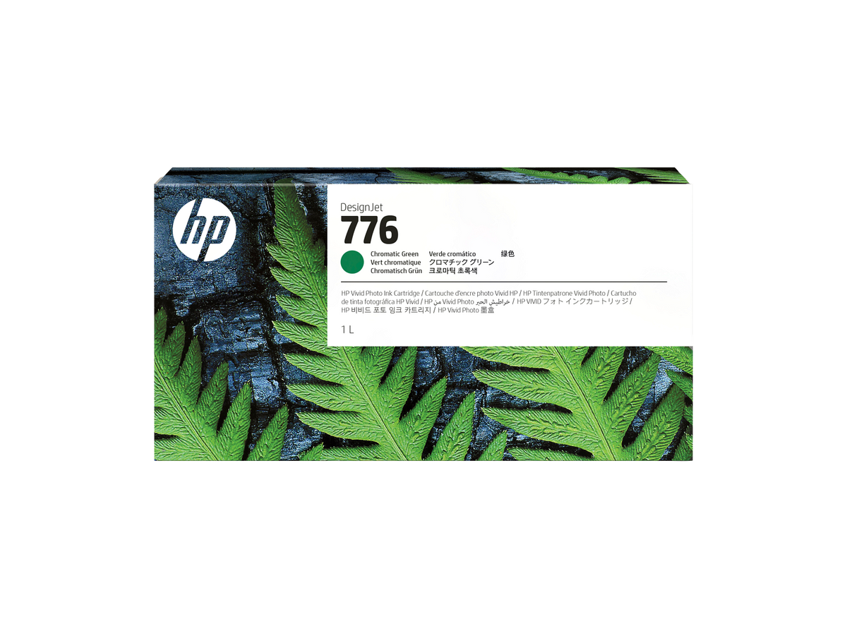 HP 776 1L Chromatic Green DesignJet Ink Cartridge WW