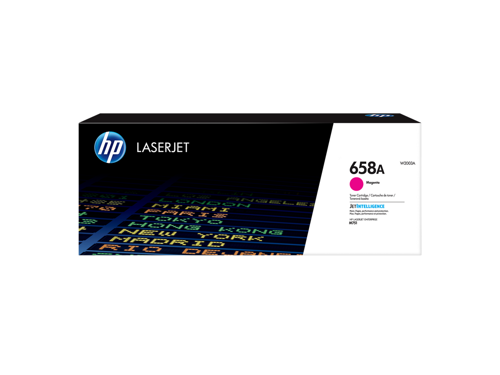 HP 658A Magenta Toner Cartridge W2003A W2003-00008 a EMEA
