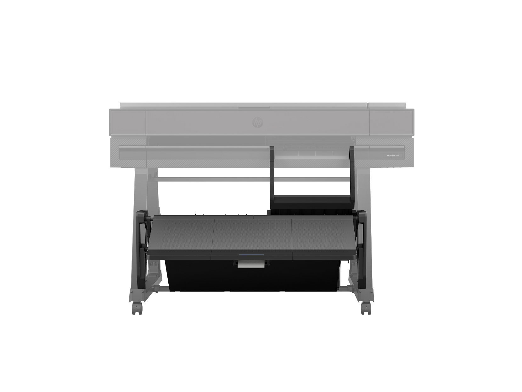 HP Designjet T850 Stacker Front 01
