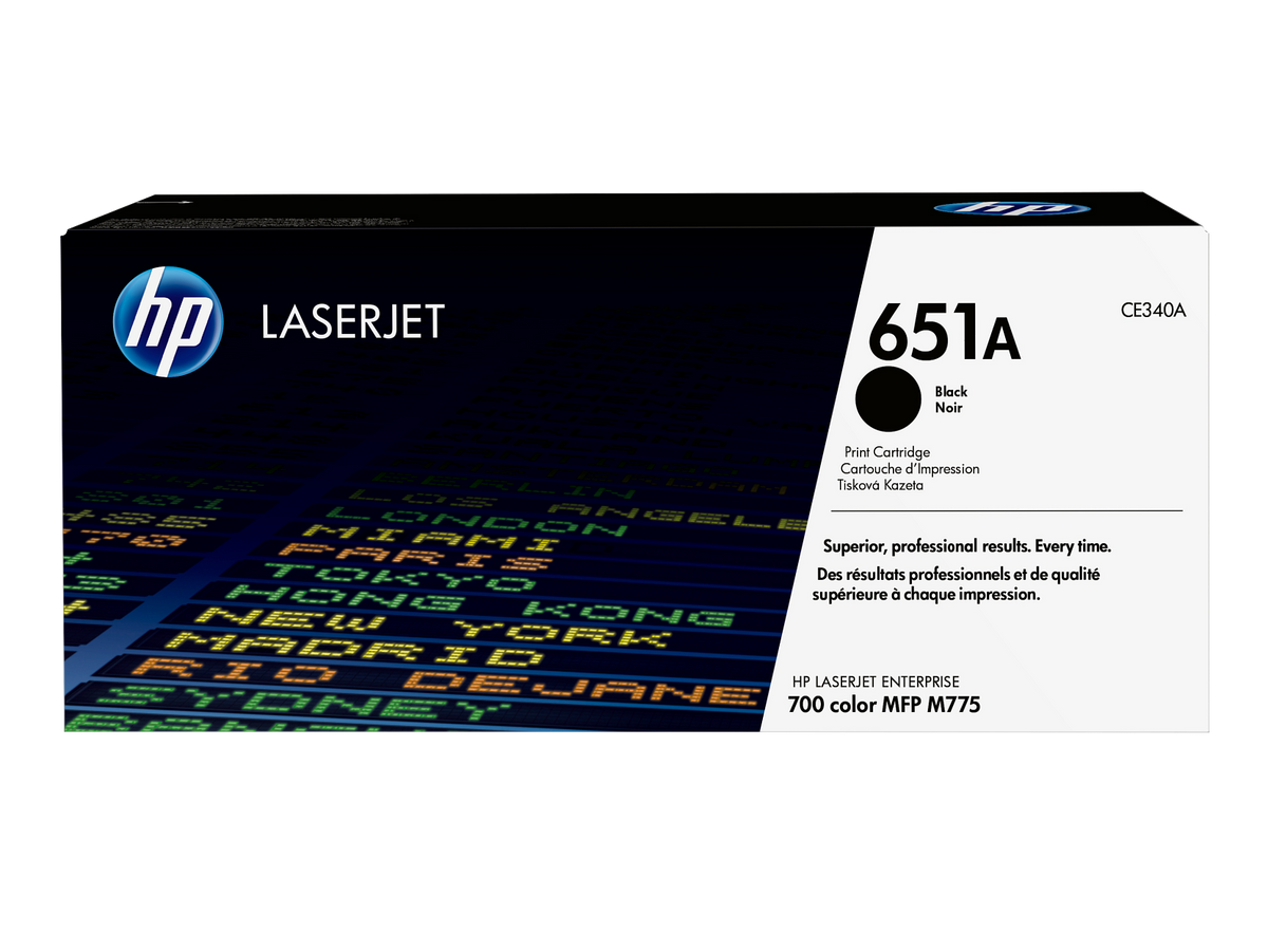 HP LaserJet 651A Black Print Cartridge
