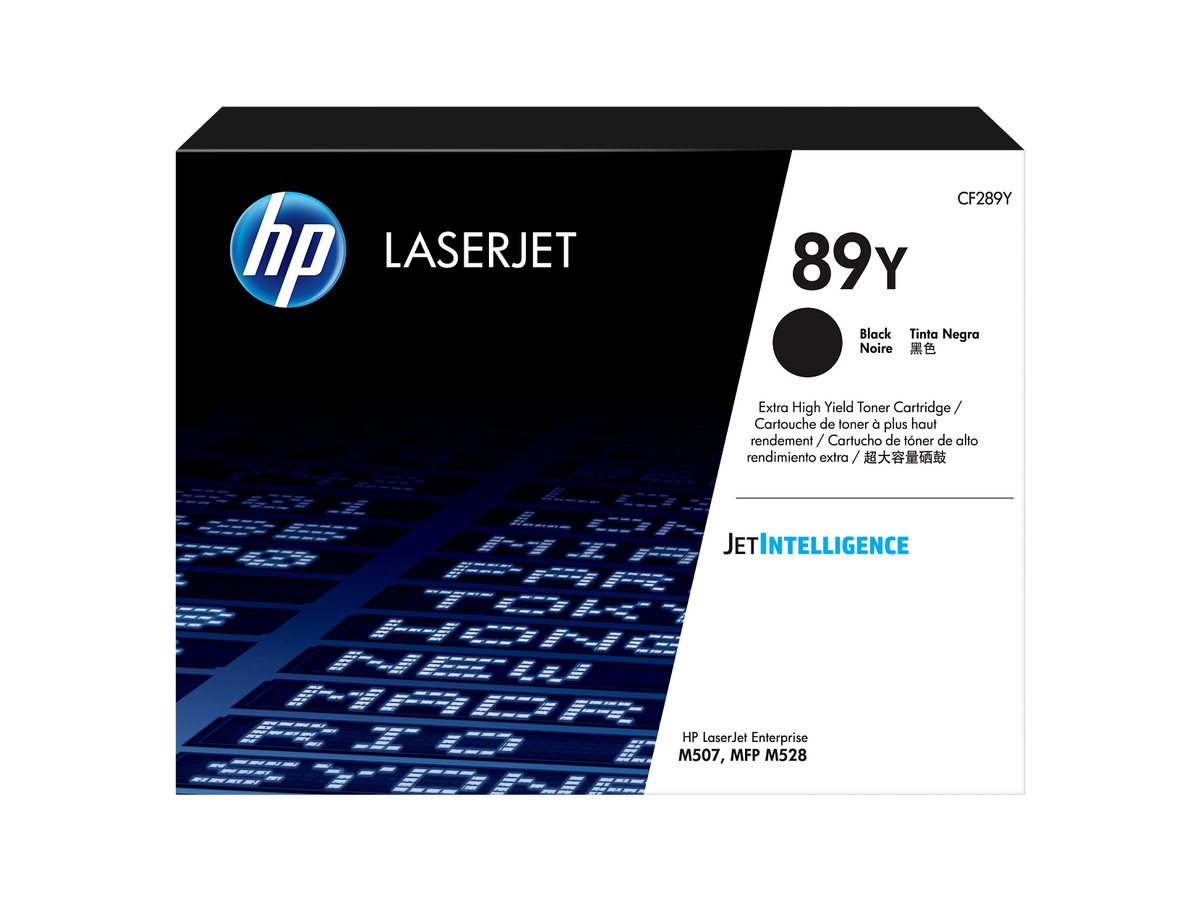 HP 89Y Black Toner Cartridge CF289Y CF289-00905a, USROW